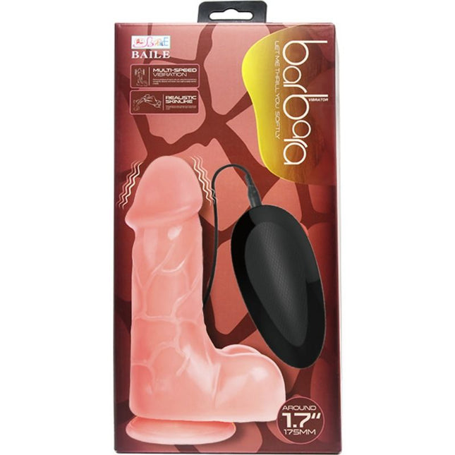 BAILE - VIBRATOR REALISTANT NATURAL BARBARA 21 CM