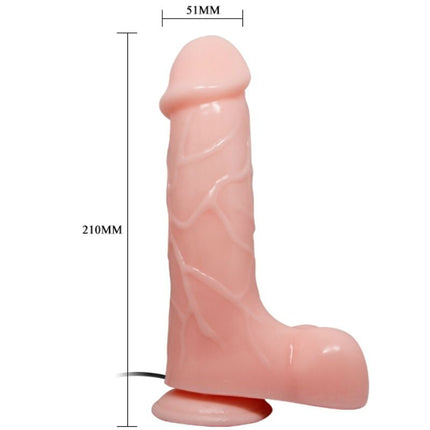 BAILE - VIBRATOR REALISTANT NATURAL BARBARA 21 CM