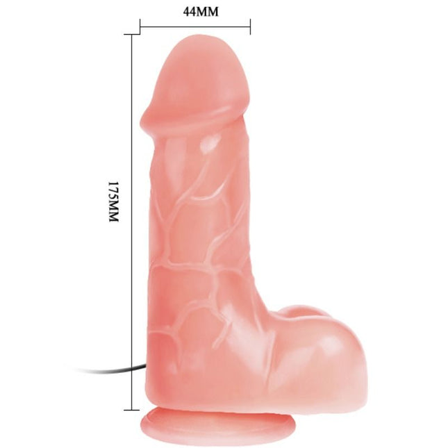 BAILE - VIBRATOR REALISTANT NATURAL BARBARA 22 CM