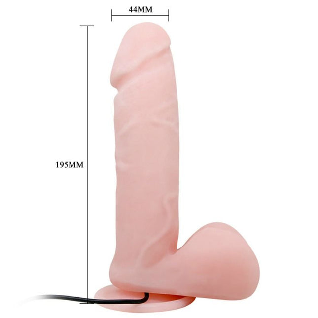 VIBRATOR REALISTIC OLIVER CU FUNCȚIE DE ROTARE - BAILE