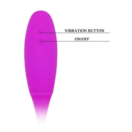 PRETTY LOVE - VIBRATOR INTELIGENT ȘARPE CU 2 MOTOARE