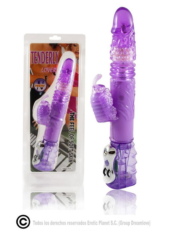 BAILE - LILAC RABBIT UP & DOWN ROTATOR SUPERSTIMULATOR