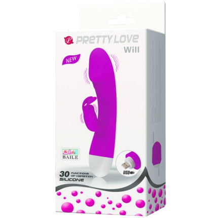 PRETTY LOVE - VIBRATOR INTELIGENT CU 30 DE MODURI