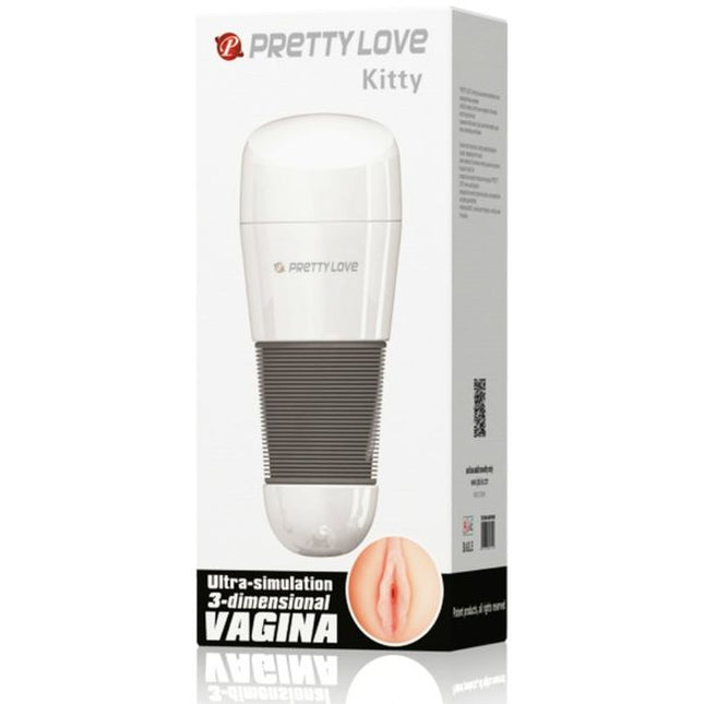 PRETTY LOVE - MASTURBATOR CU VAGIN KITTY WHITE
