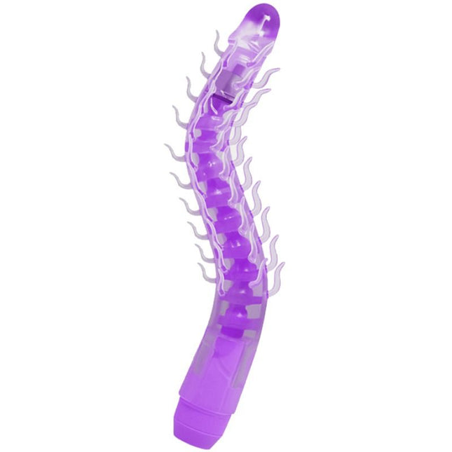 DILDO VIBRATOR FLEXI VIBE SENSUAL SPINE BENDABLE LILAC 23.5 CM