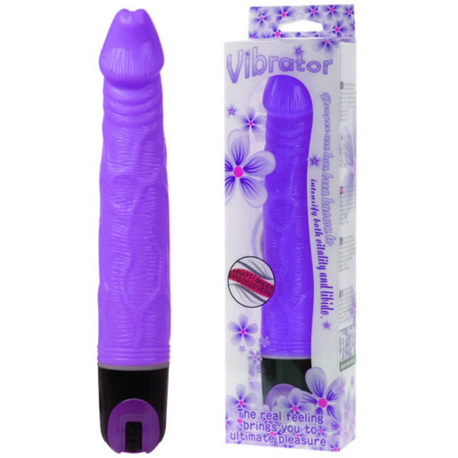 VIBRATOR MULTIPLICITĂȚI 21,5 CM MOV