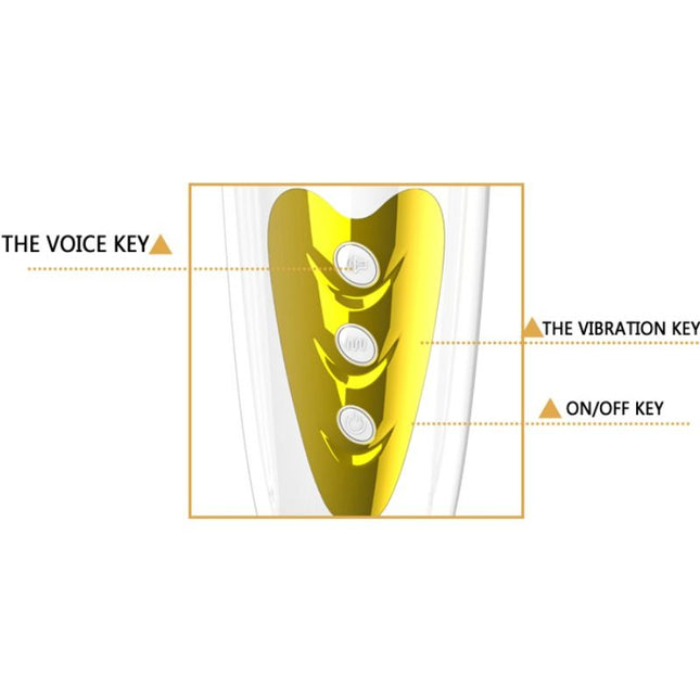 PRETTY LOVE - MASTURBATOR SALLY CU VIBRAȚII ȘI SUNET