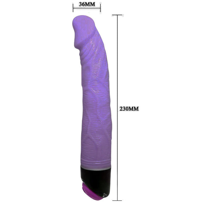 VIBRATOR REALISTIC BAILE - ADOUR CLUB 23 CM LILAC