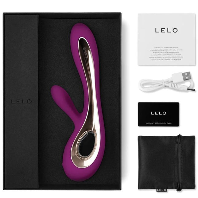 VIBRATOR LELO - SORAYA 2 RABBIT PURPLE