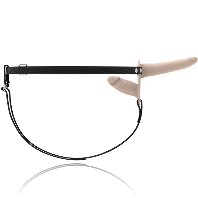 HAM FETIȘ PENTRU SUPUS - VIBRATOR CU DUBLĂ PENETRARE