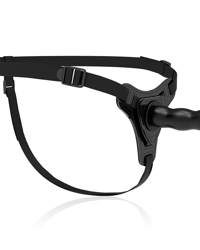 HAM FETIȘ PENTRU SUBMISIUNE - SILICON NEGRU PUNCT G 16 CM