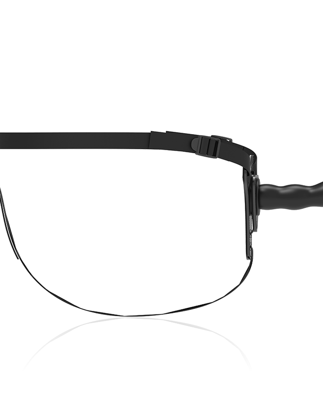 HAM FETIȘ PENTRU SUBMISIUNE - SILICON NEGRU PUNCT G 16 CM