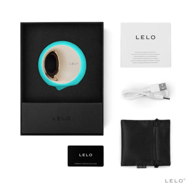 LELO - STIMULATOR ORAL ORA 3 VERDE-ACVĂ