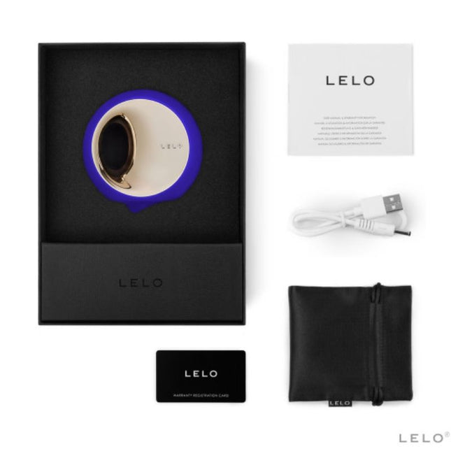 LELO - STIMULATOR ORAL ORA 3 ALBASTRU MIEZUL NOPȚII