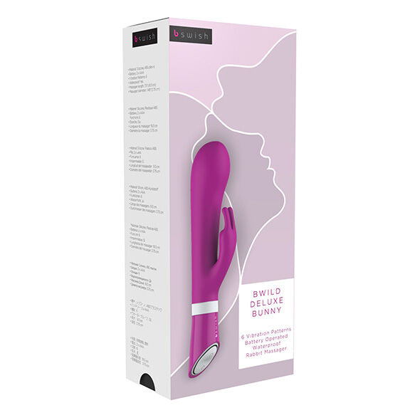 B SWISH - VIBRATOR BWILD DELUXE BUNNY RABBIT ZMEURĂ