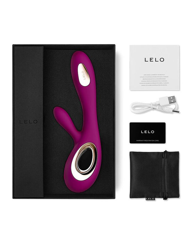 LELO - VIBRATOR SORAYA WAVE RABBIT PURPLE