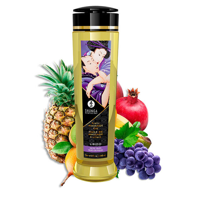 SHUNGA - ULEI DE MASAJ EROTIC LIBIDO 240 ML
