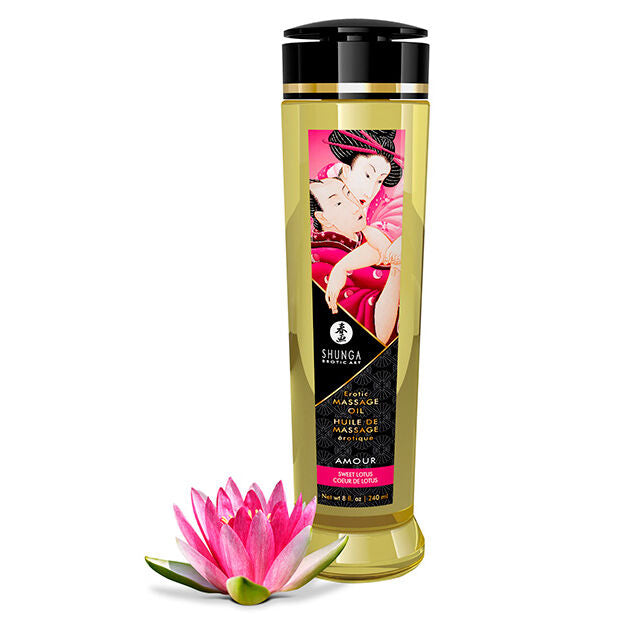 SHUNGA - ULEI DE MASAJ EROTIC LOVE 240 ML