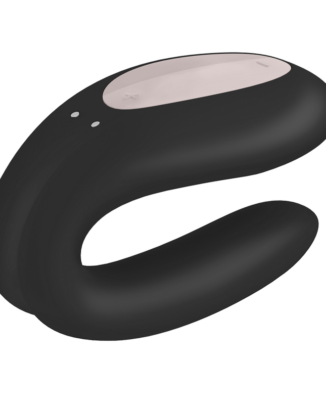 SATISFYER - DOUBLE JOY CON APP BLACK