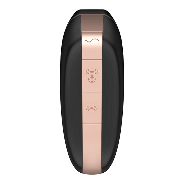 SATISFYER - STIMULATOR ȘI VIBRATOR LOVE TRIANGLE AIR PULSE NEGRU