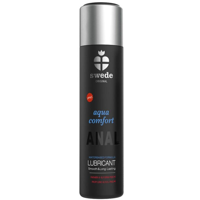 SWEDE - LUBRIFIANT ANAL PE BAZĂ DE APĂ AQUA COMFORT 120 ML