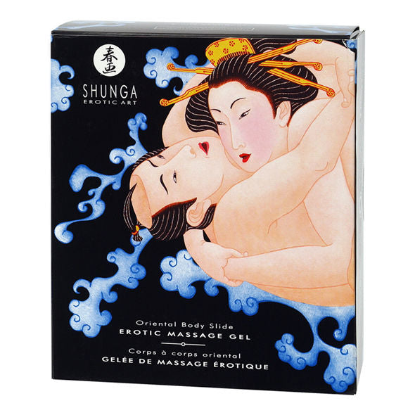 SHUNGA - GEL DE MASAJ EROTIC CORP LA CORP ORIENTAL CU FRUCTE EXOTICE 