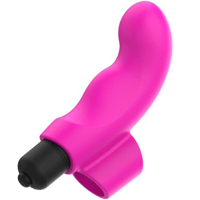 OHMAMA - VIBRATOR CU DEGETAR ROZ NEON EDIȚIE DE CRĂCIUN