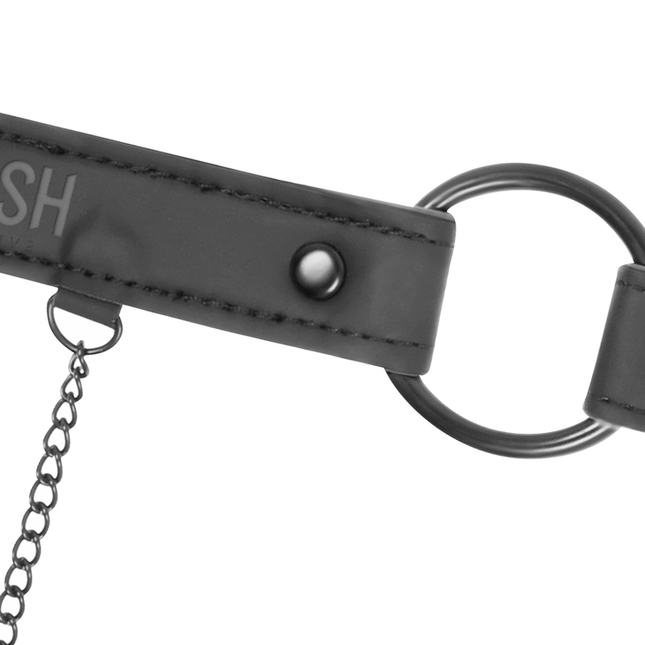 FETIȘ SUPUS - INEL DE BLOȘU CU CLEME PENTRU SFARG