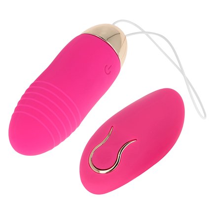 OHMAMA - OU VIBRATOR CU TELECOMANDĂ 10 VITEZE ROZ