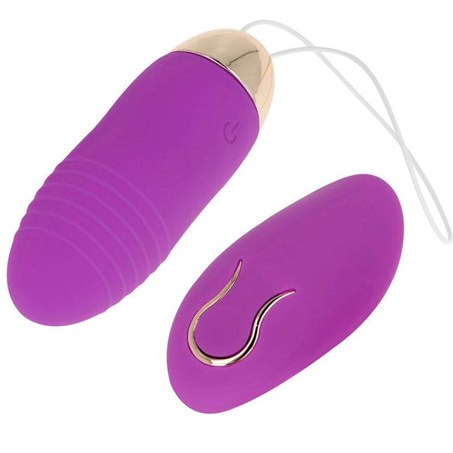 OHMAMA - OU VIBRATOR CU TELECOMANDĂ, 10 VITEZE, MOV