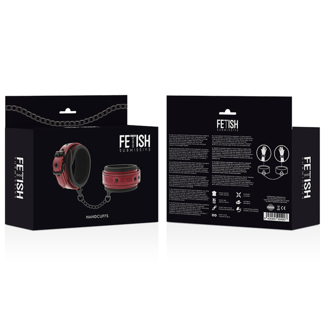 FETIȘ CAMERĂ ÎNTUNECATĂ SUBSIDĂ - CĂTUȘE DIN PIELE VEGANĂ CU CĂPTUȘEALĂ DIN NEOPREN