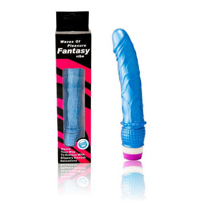 BAILE - VIBRATOR WAVES OF PLEASURE 23 CM ALBASTRU