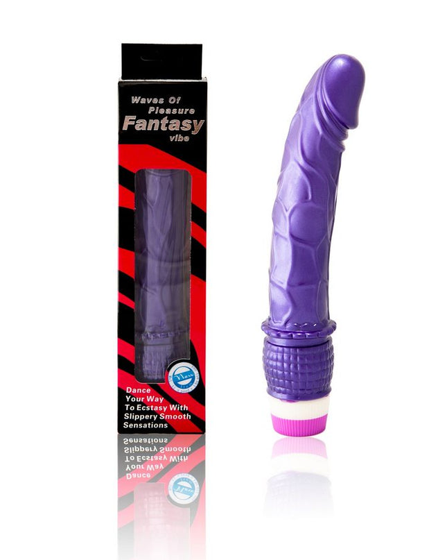 BAILE - WAVES OF PLEASURE VIBRATOR 23 CM PURPLE